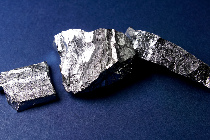Chromium in its raw state