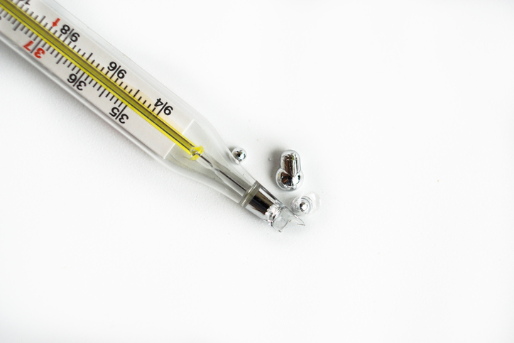 Mercury thermometers have been largely phased out due to concerns over their toxicity
