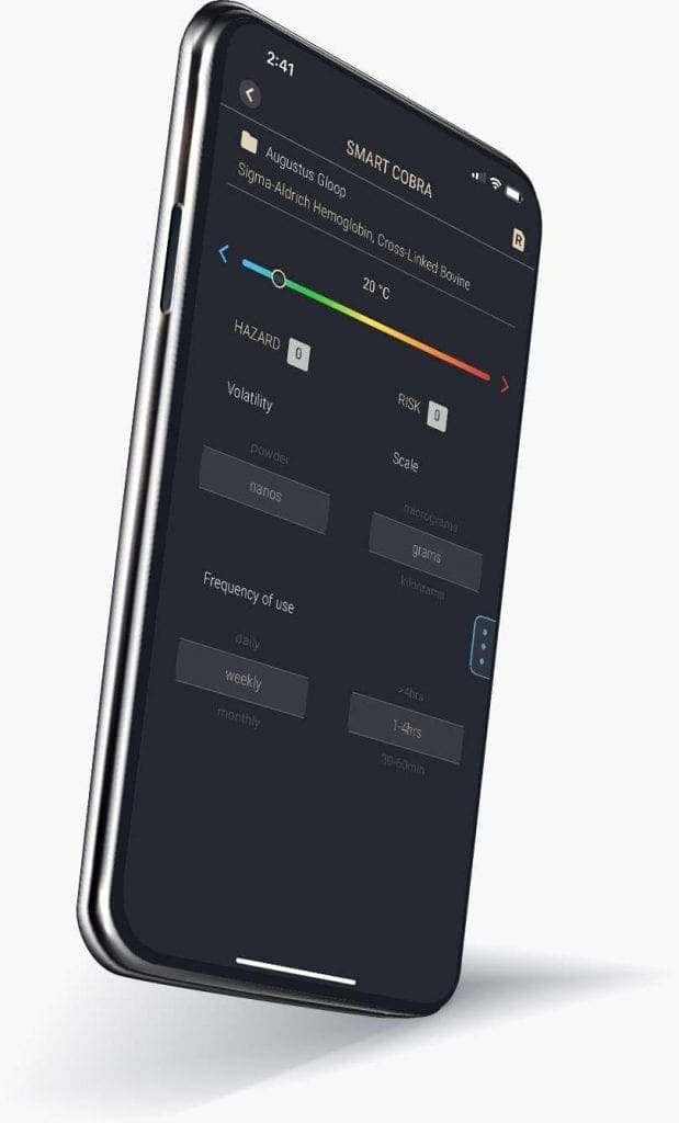 A avaliação de risco é rápida e fácil no novo aplicativo SmarterSuite.