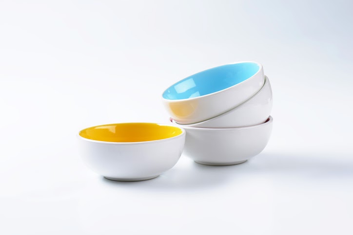 Melamine is used to produce dinnerware items such as bowls, plates and utensils. 