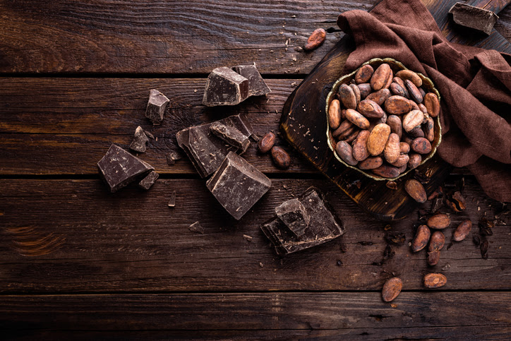 The amounts of theobromine in chocolate are low enough for safe human consumption