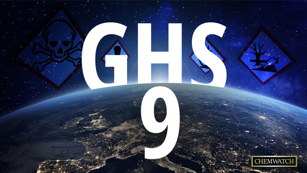 Revision 9 af GHS er nu tilgængelig