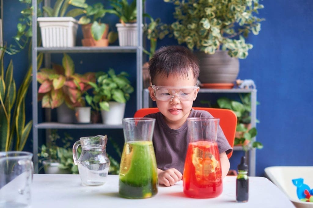 You can make lava lamps at home from simple ingredients!